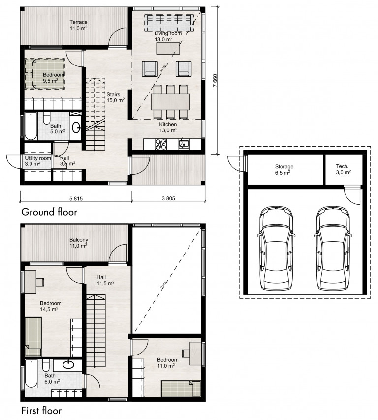 Artic Urban 105 floorplan